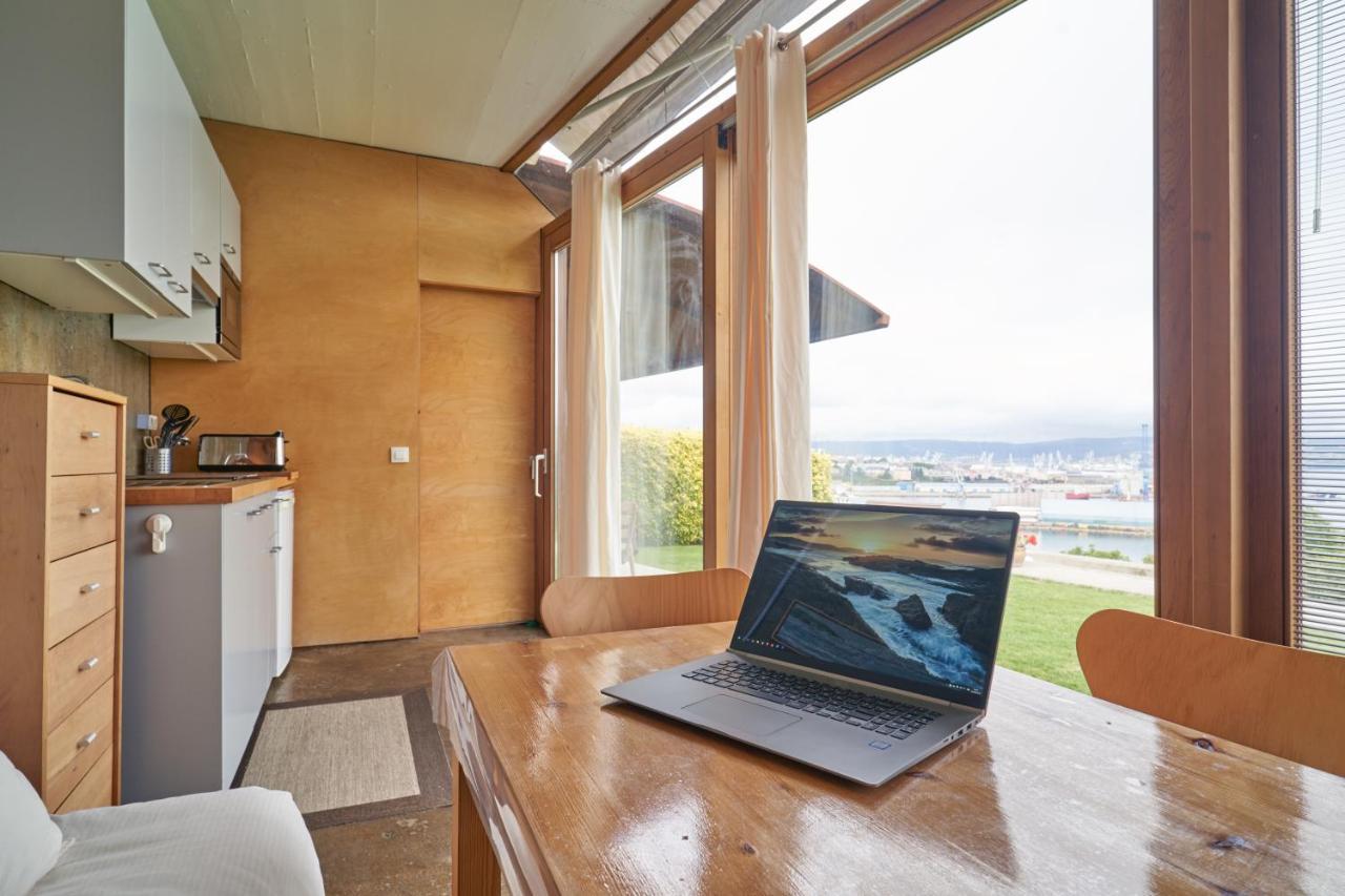 Apartamento Con Piscina Y Excelentes Vistas Ferrol Eksteriør bilde