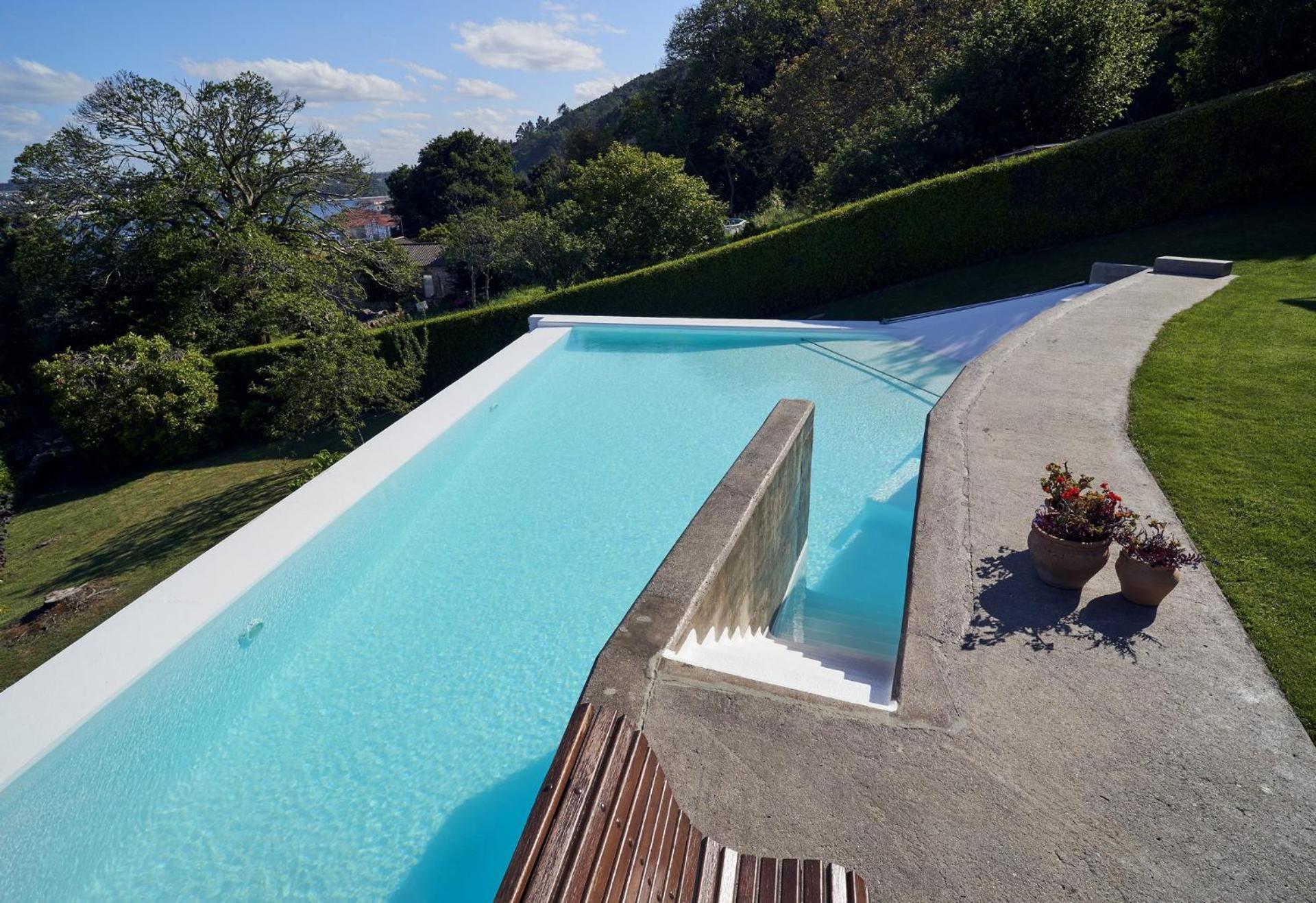 Apartamento Con Piscina Y Excelentes Vistas Ferrol Eksteriør bilde