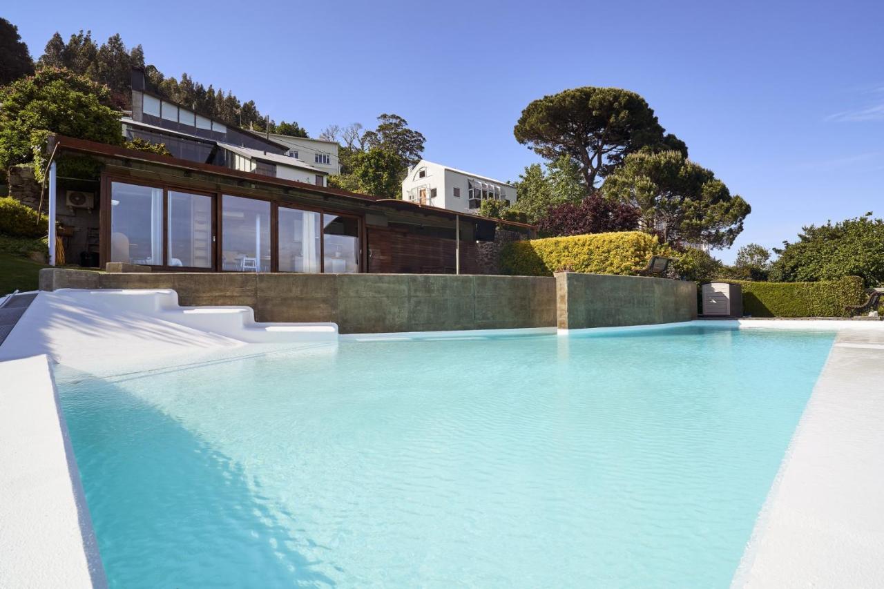 Apartamento Con Piscina Y Excelentes Vistas Ferrol Eksteriør bilde