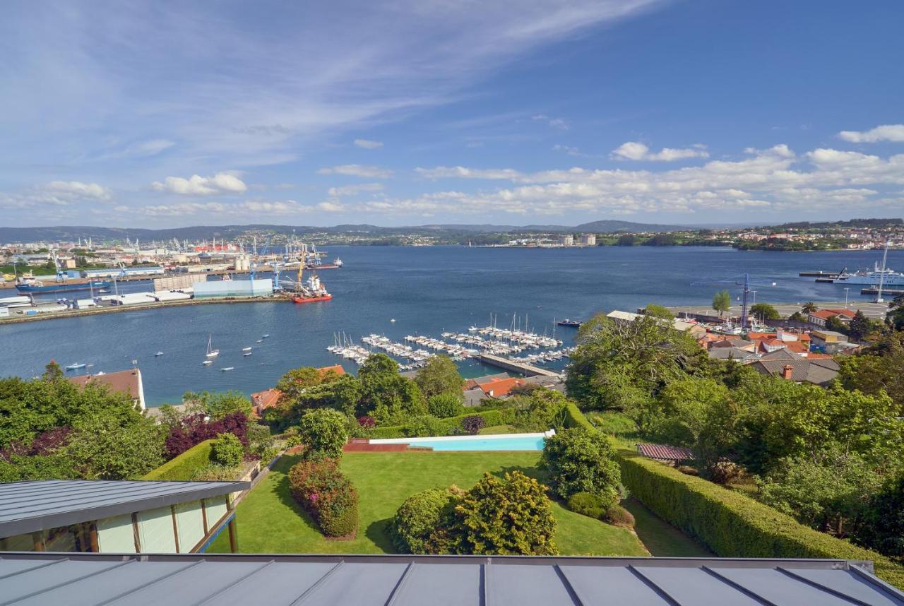 Apartamento Con Piscina Y Excelentes Vistas Ferrol Eksteriør bilde