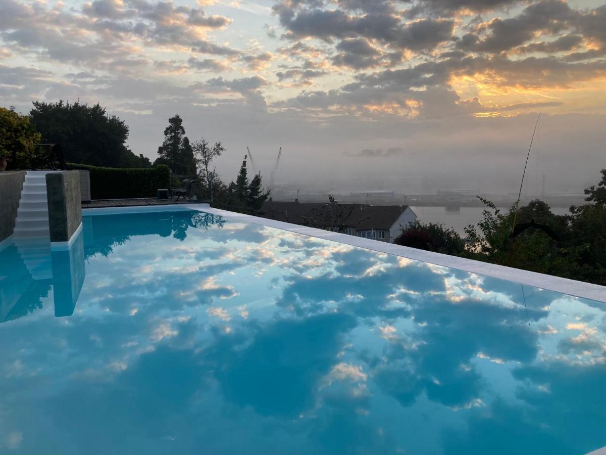 Apartamento Con Piscina Y Excelentes Vistas Ferrol Eksteriør bilde