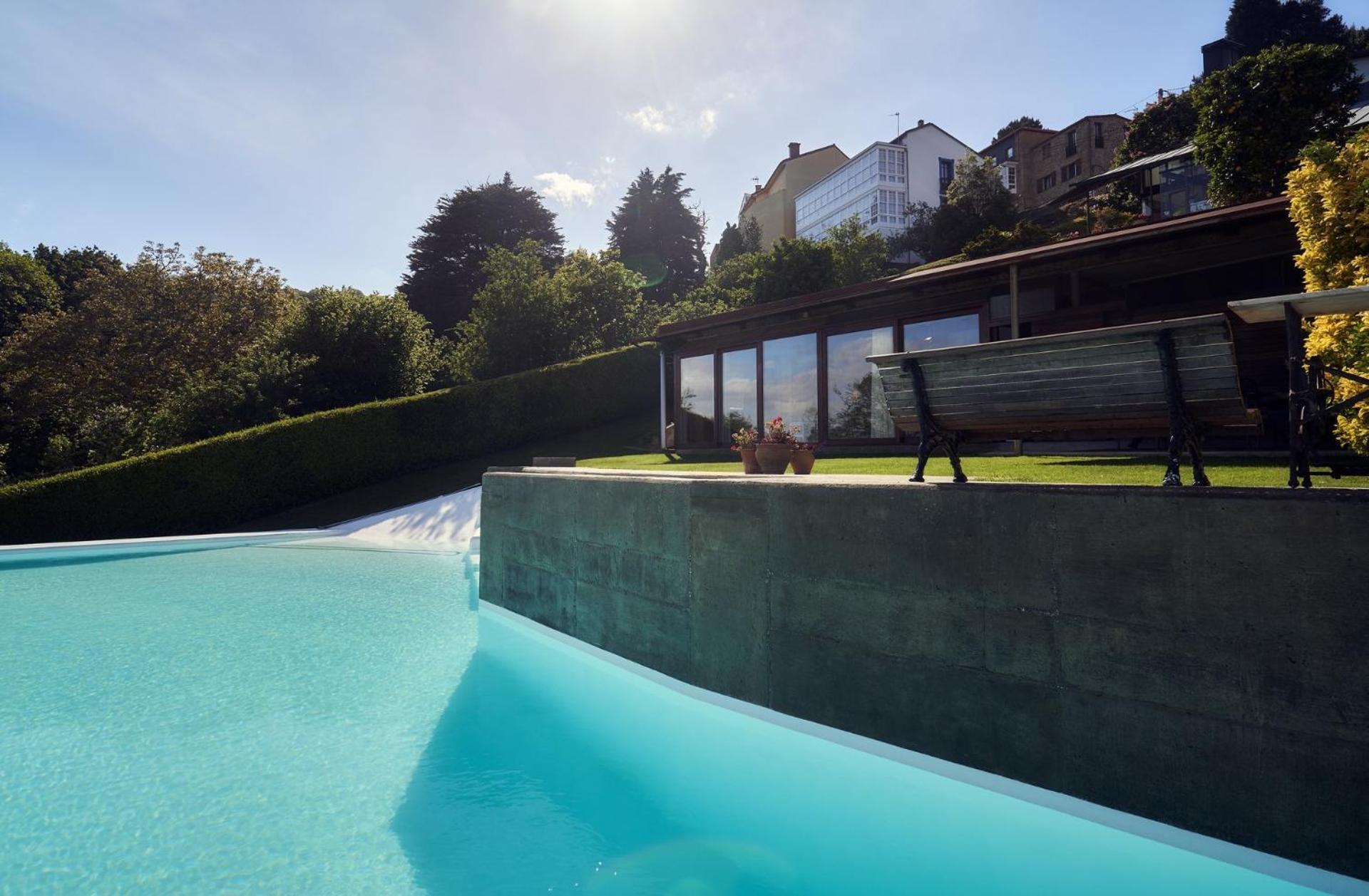 Apartamento Con Piscina Y Excelentes Vistas Ferrol Eksteriør bilde